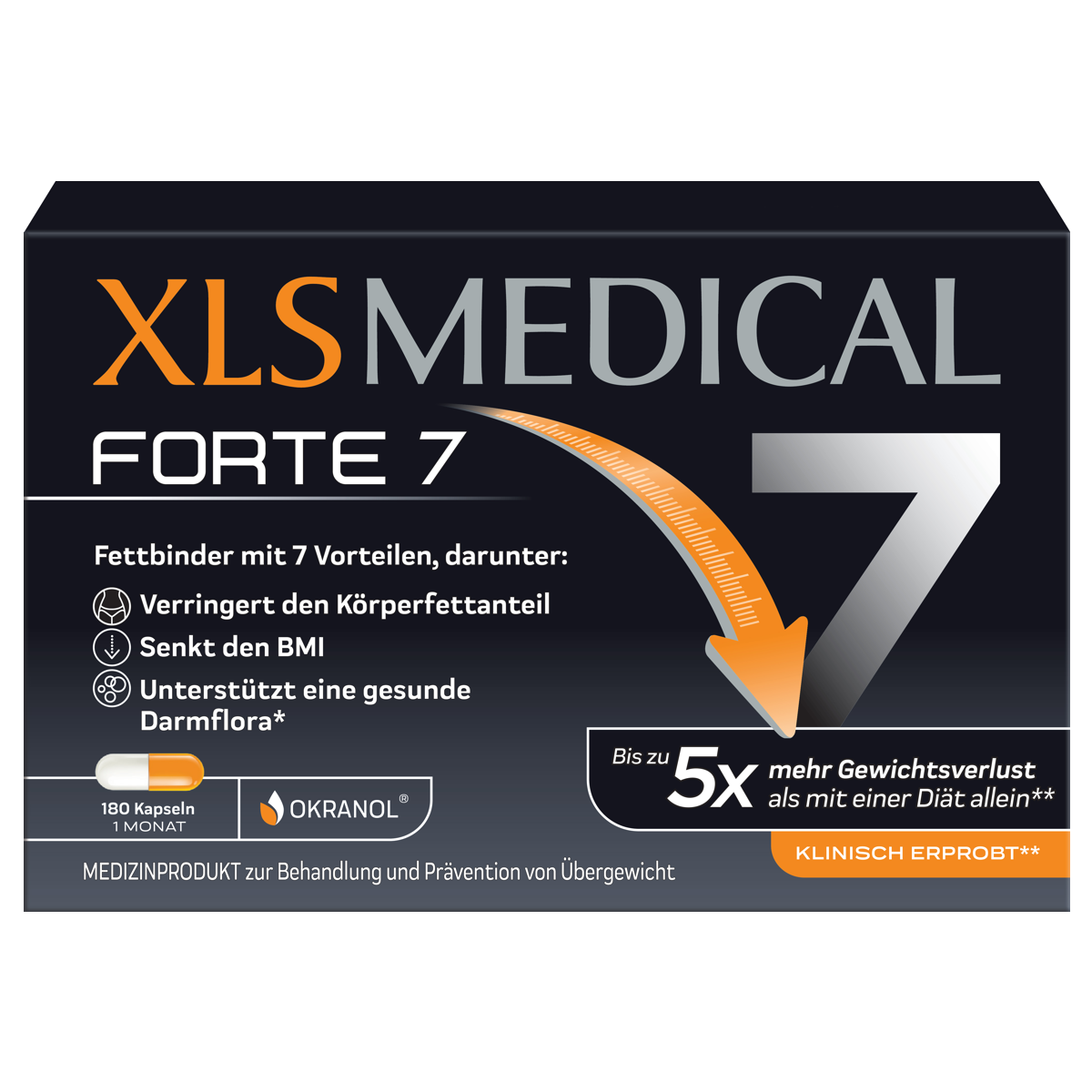 XL-S Medical Forte 7 Kapseln 180 Stück