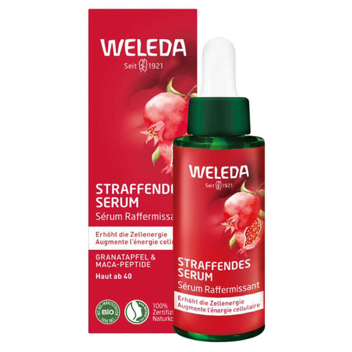 Weleda straffendes Serum Granatapfel & Maca 30 ml Weleda straffendes Serum Granatapfel & Maca 30 ml