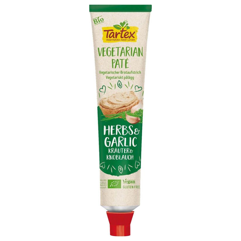 TARTEX Aufstrich Kräuter Knoblauch Bio Tb 200 g TARTEX Aufstrich Kräuter Knoblauch Bio Tb 200 g