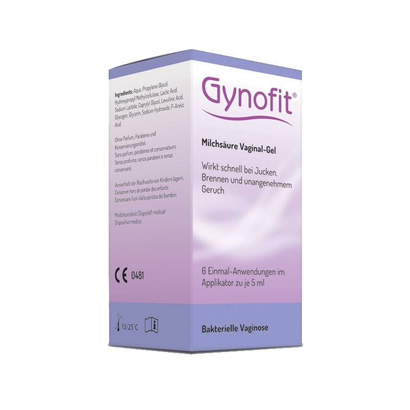 Gynofit Milchsäure-Gel Vaginalgel 6 x 5 ml Gynofit Milchsäure-Gel Vaginalgel 6 x 5 ml