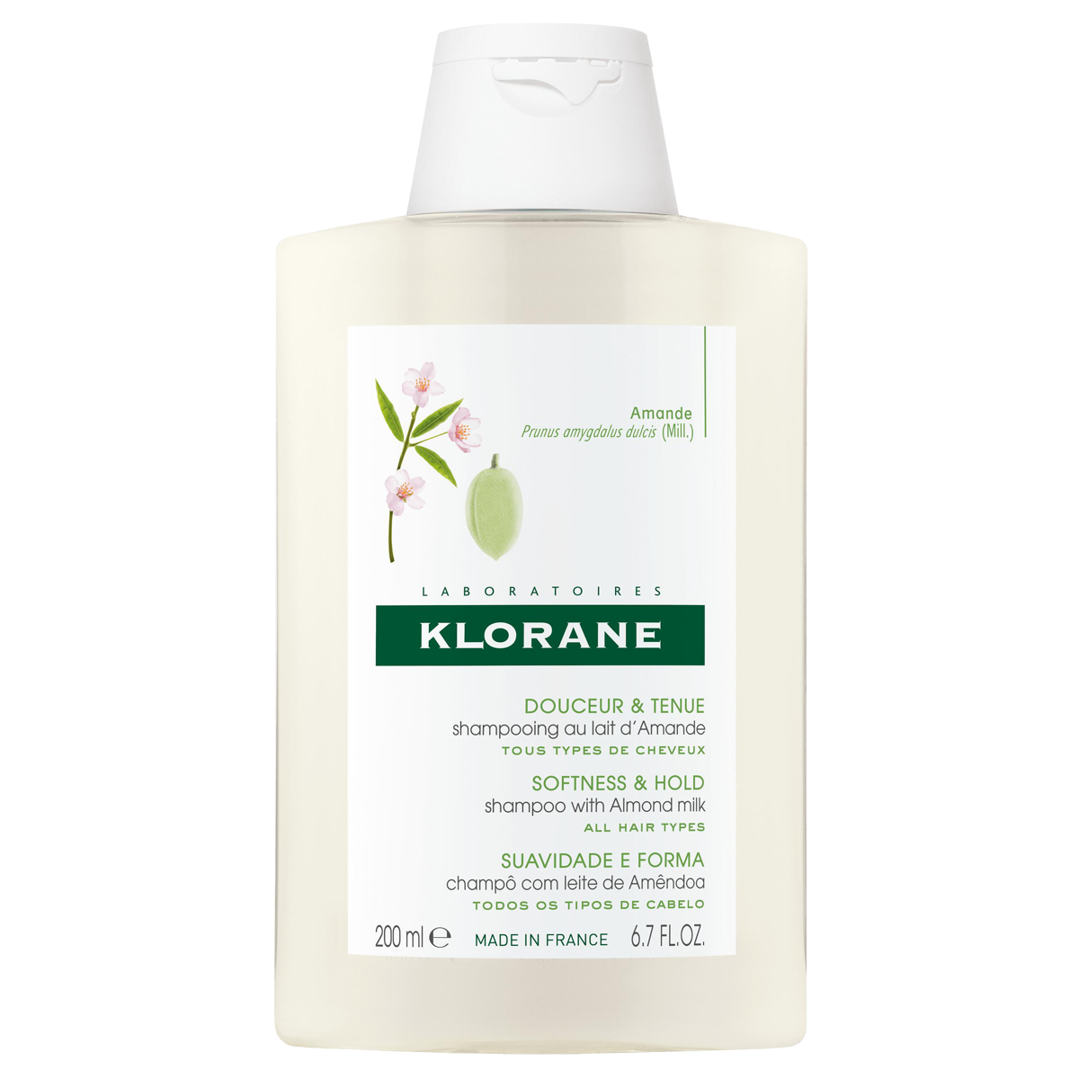 Klorane Mandelmilch Shampoo 200 ml