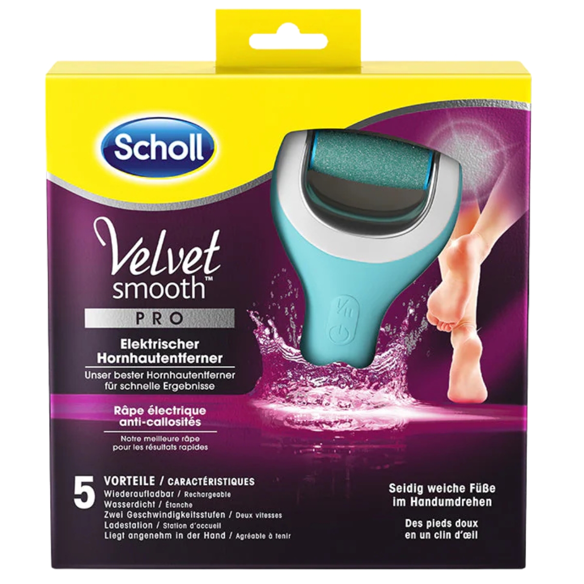 Scholl Velvet Smooth Pro Hornhautentfernung Gerät