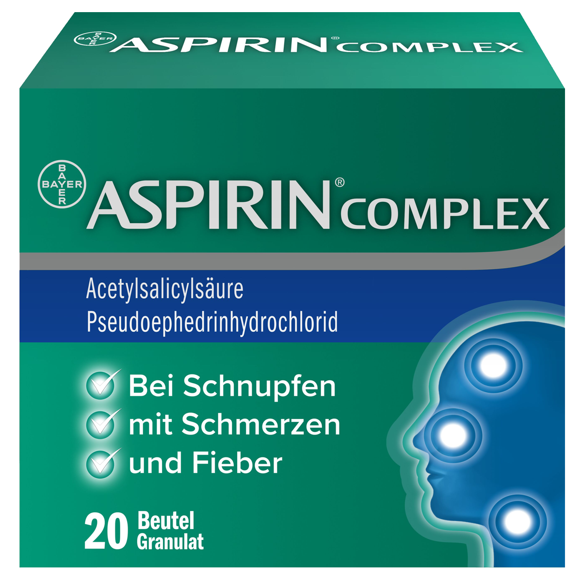 Aspirin Complex Granulat Beutel 20 Stück
