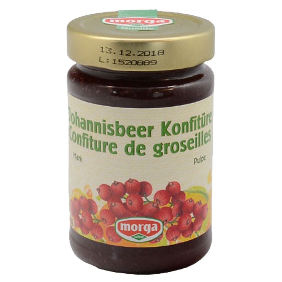 Morga Konfitüre Johannisbeermark 350 g