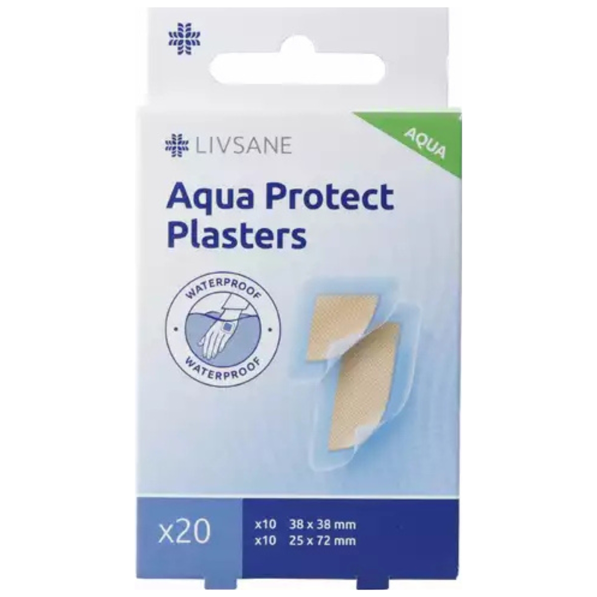 Livsane Aqua Protect Pflaster 20 Stück
