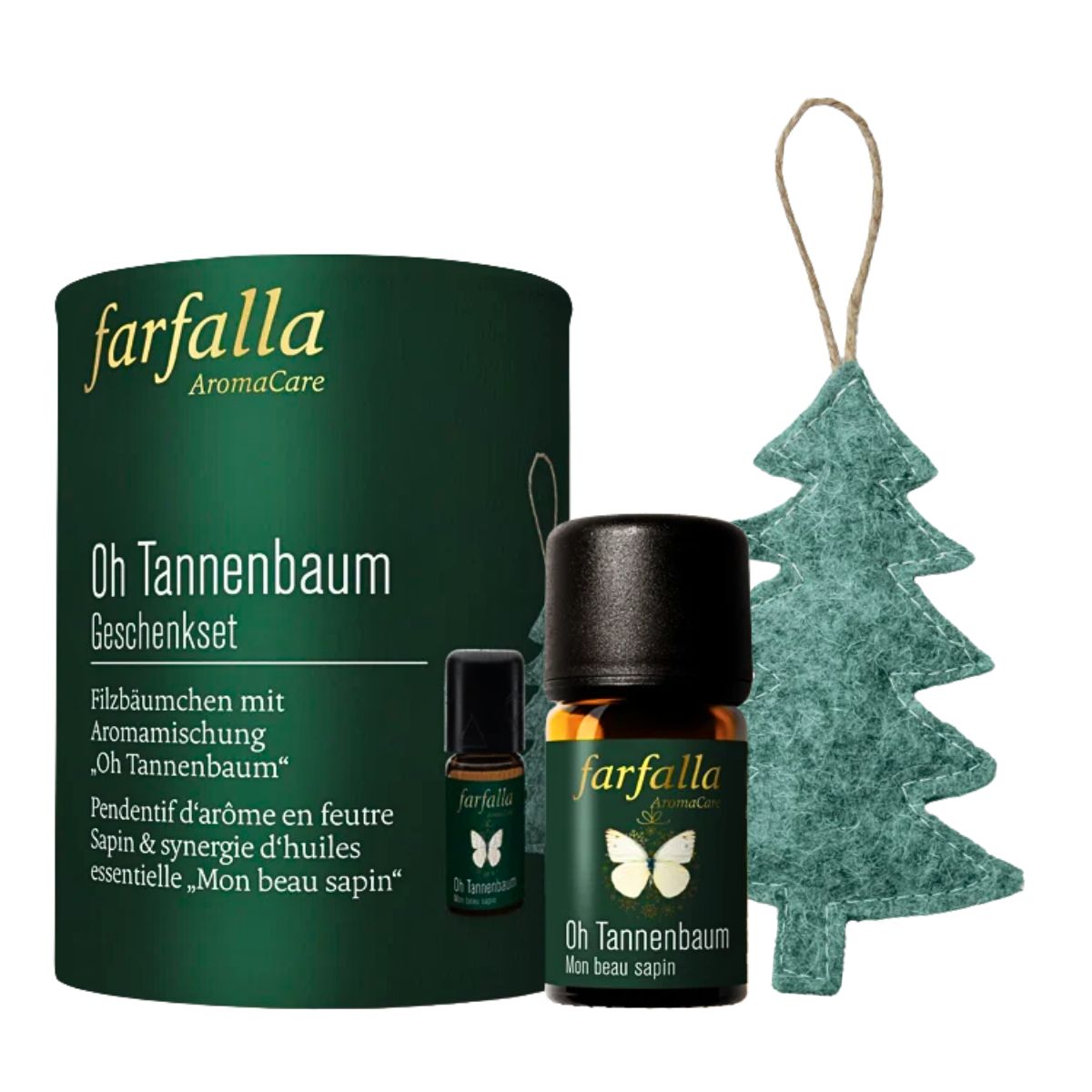 FARFALLA Geschenkset Oh Tannenbaum Dose