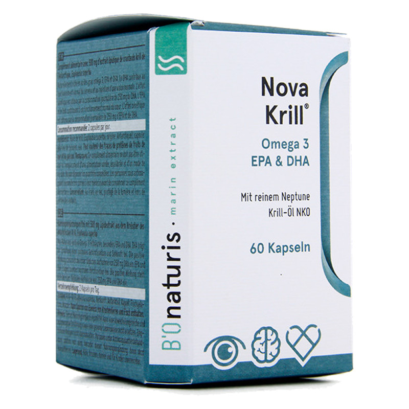 Novakrill NKO Krillöl Kapseln 500 mg 60 Stück Novakrill NKO Krillöl Kapseln 500 mg 60 Stück