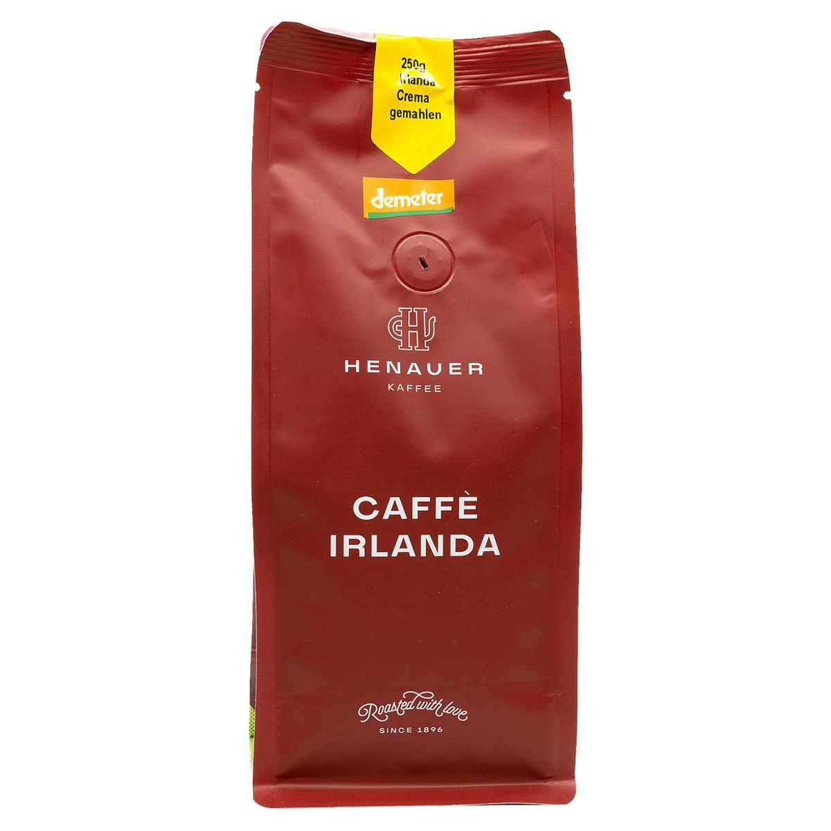 Henauer Irlanda Crema Kaffee gemahlen Demeter 250 g Henauer Irlanda Crema Kaffee gemahlen Demeter 250 g