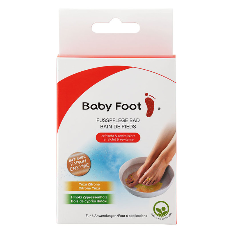 Baby Foot Fusspflege Bad 6 Stück Baby Foot Fusspflege Bad 6 Stück