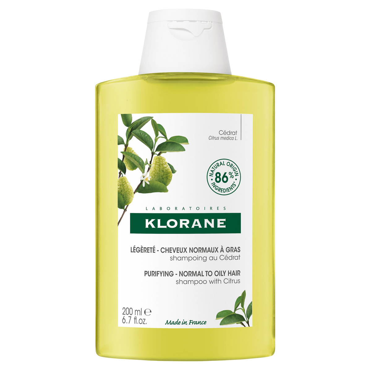 Klorane Zedrat Shampoo 200 ml