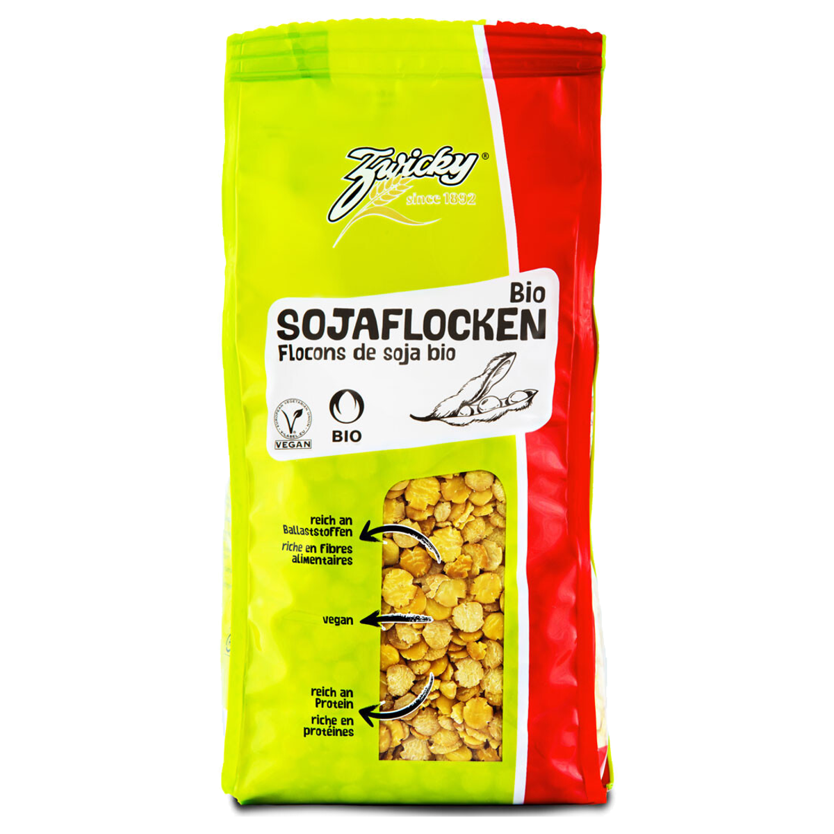 Zwicky Bio Sojaflocken 500 g Zwicky Bio Sojaflocken 500 g