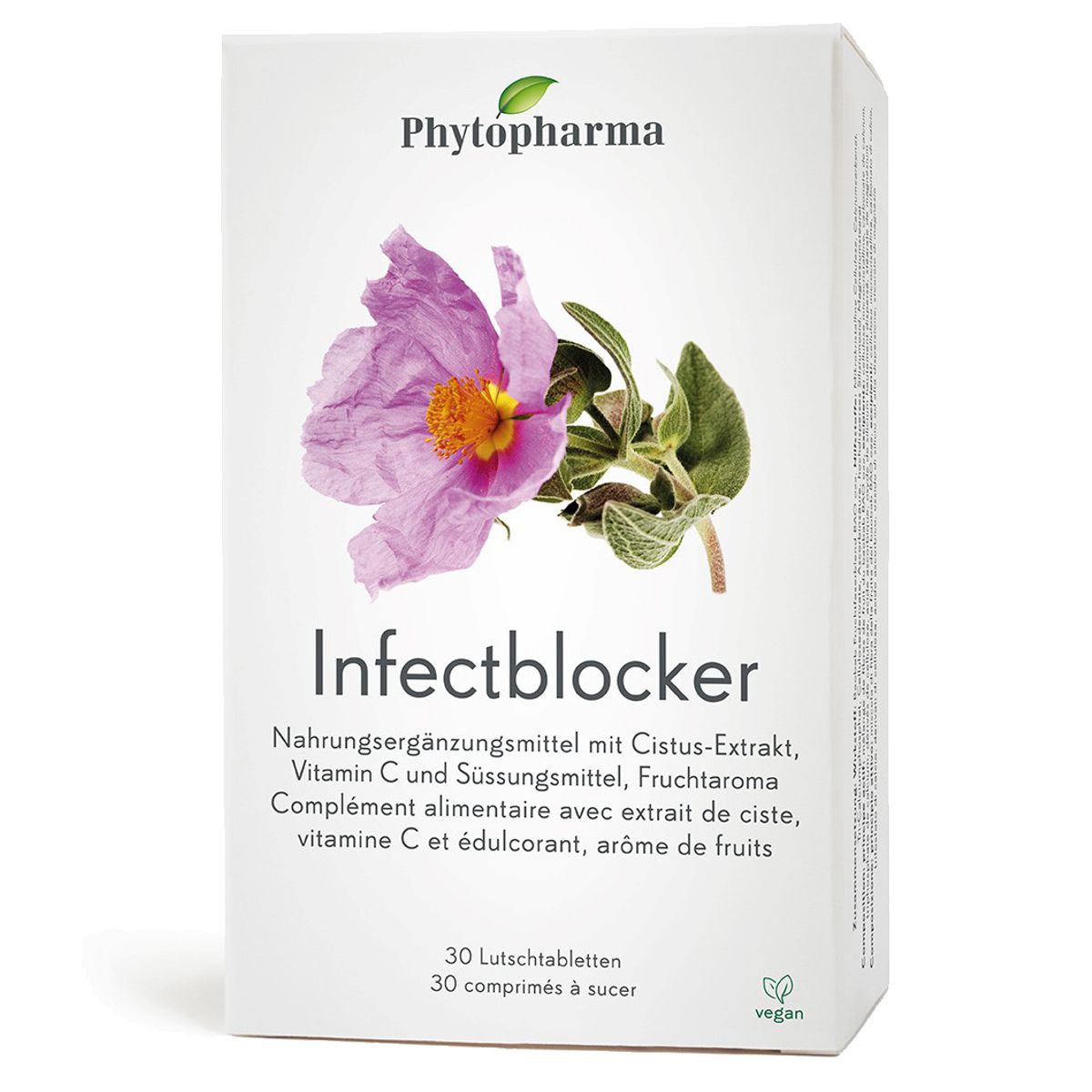 Phytopharma Infectblocker Lutschtabletten 30 Stück Phytopharma Infectblocker Lutschtabletten 30 Stück