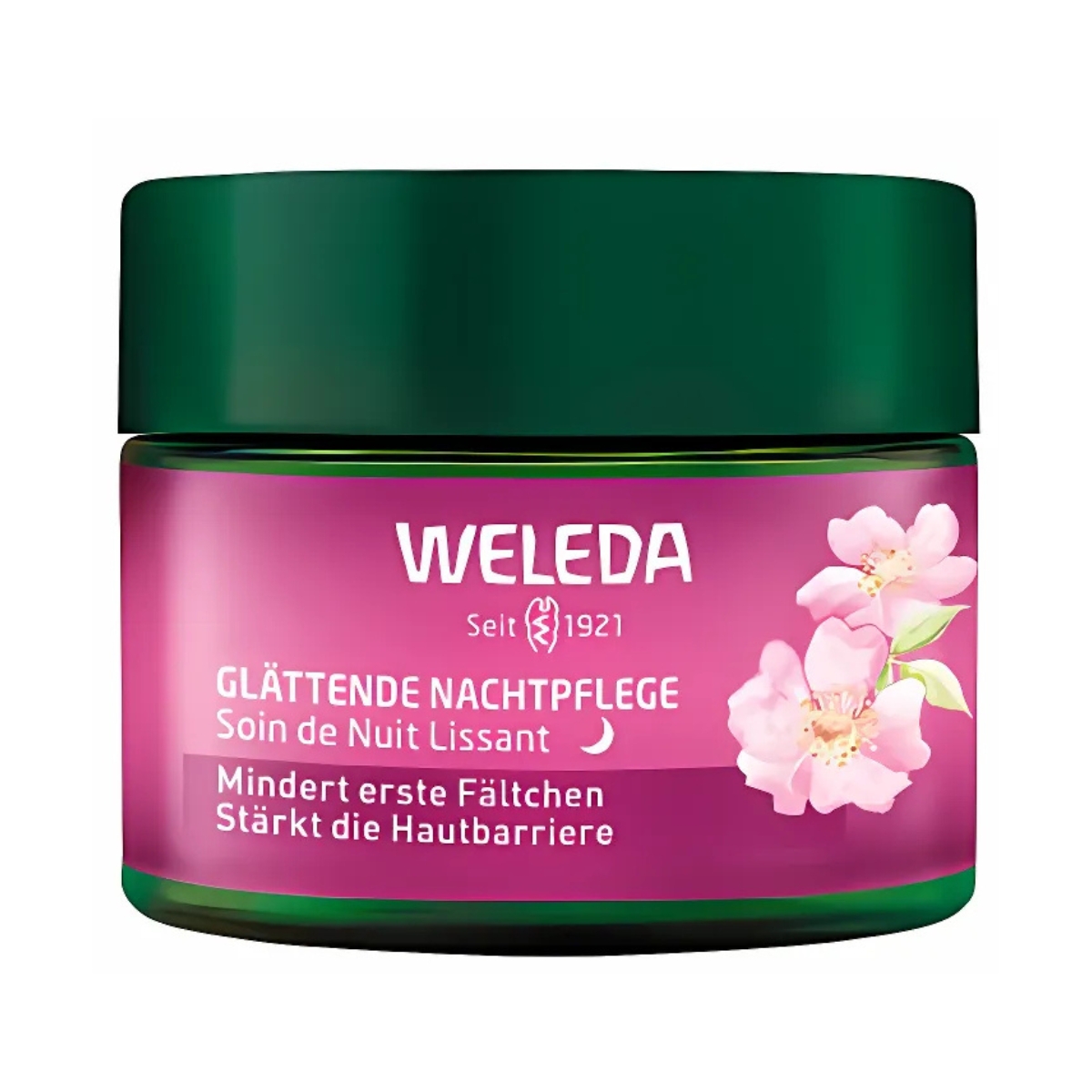 Soin de nuit lissant Weleda Rose musquée & Thé blanc 40 ml Soin de nuit lissant Weleda Rose musquée & Thé blanc 40 ml