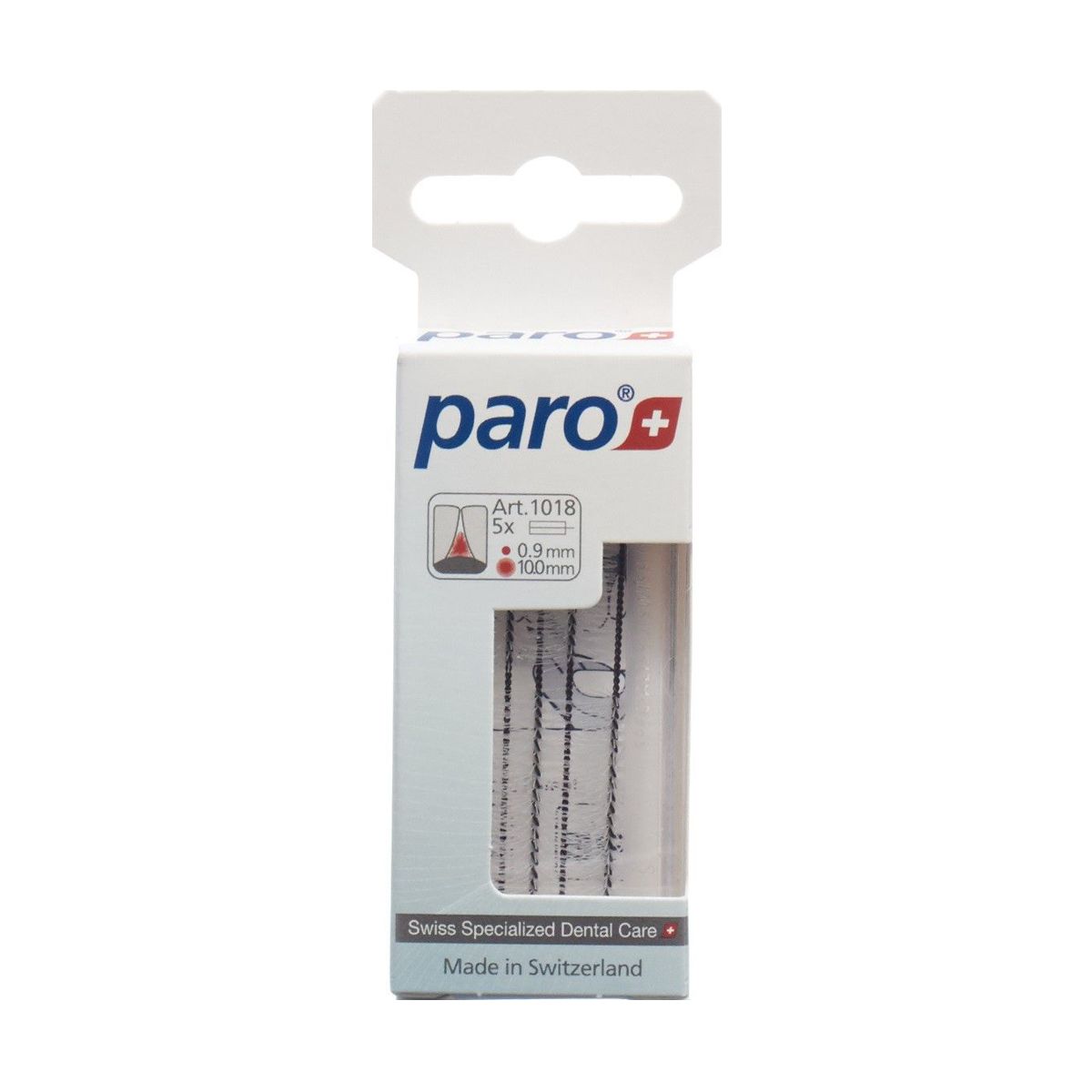 Paro Isola Long 10mm grob violett zylindrisch 5 Stück