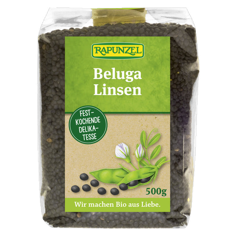 Rapunzel Beluga Linsen Beutel 500 g Rapunzel Beluga Linsen Beutel 500 g
