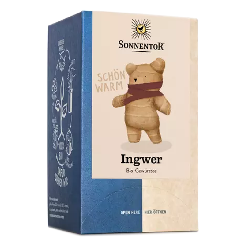 Sonnentor Ingwer Tee 18 Beutel Sonnentor Ingwer Tee 18 Beutel