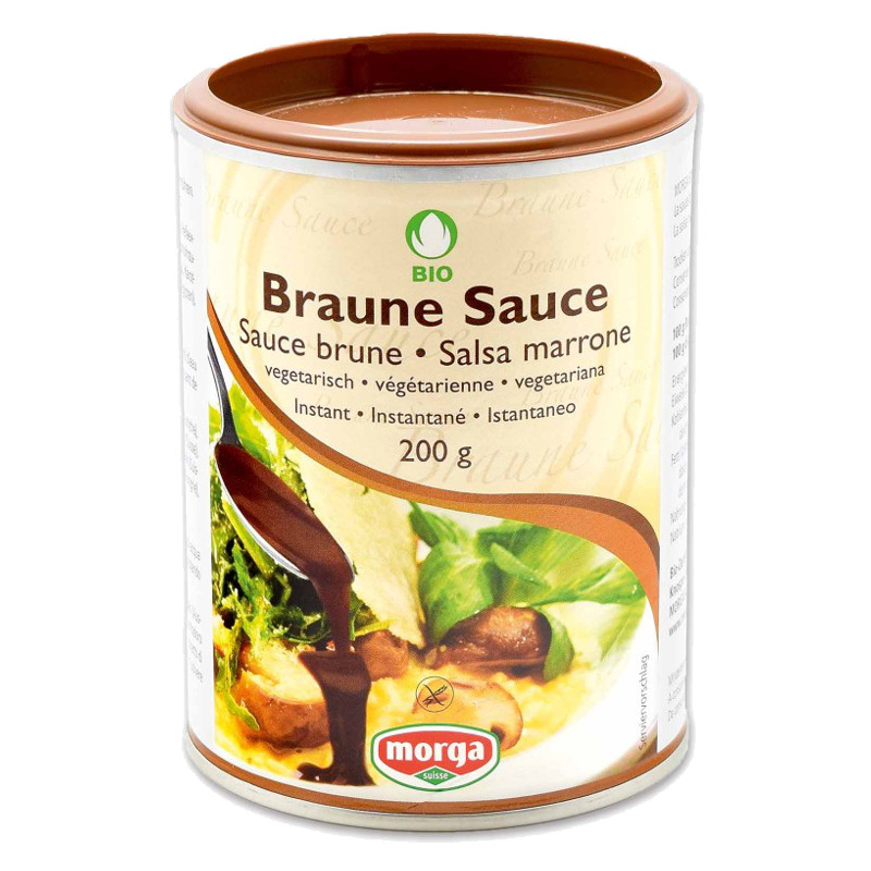 MORGA Sauce braun Bio 200 g MORGA Sauce braun Bio 200 g