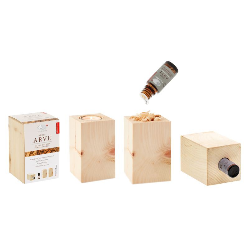 Aromalife Arven Quader mit äth. Öl 10 ml Aromalife Arven Quader mit äth. Öl 10 ml