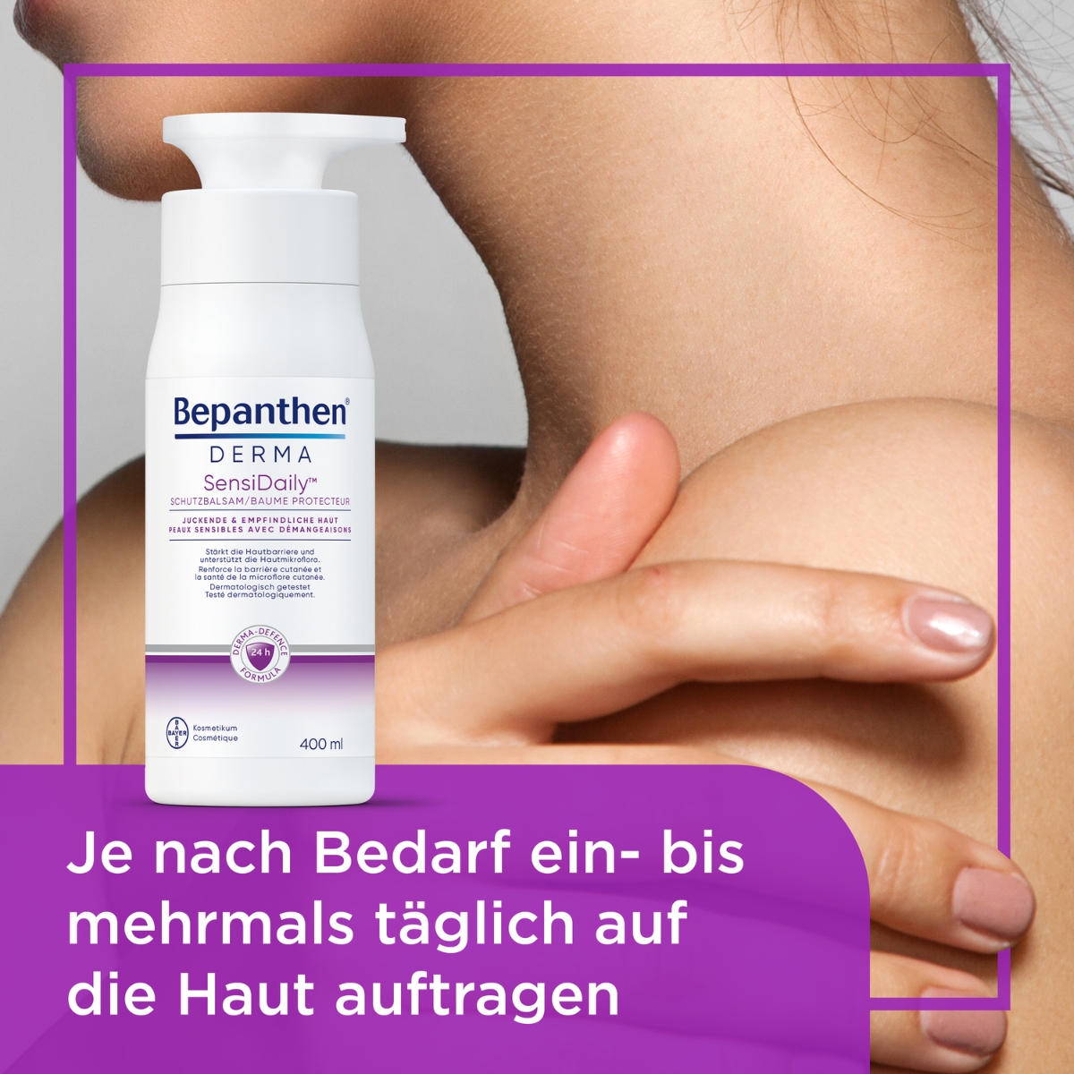 Bepanthen Derma SensiDaily Schutzbalsam 400 ml Bepanthen Derma SensiDaily Schutzbalsam 400 ml