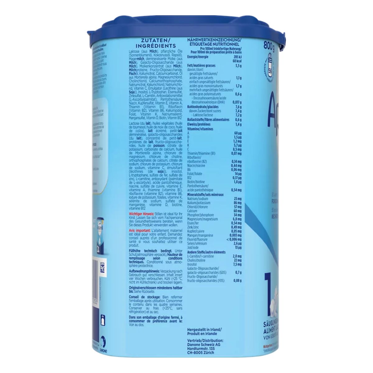 APTAMIL PRONUTRA 1 Ds 800 g