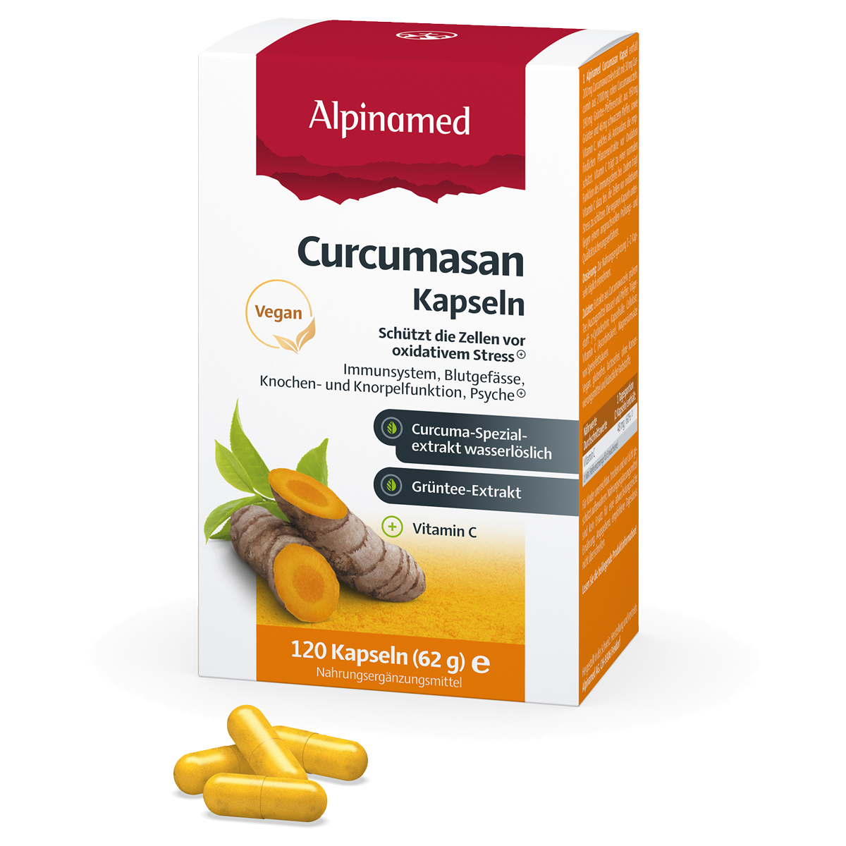 Alpinamed Curcumasan Kapseln 120 Stück Alpinamed Curcumasan Kapseln 120 Stück