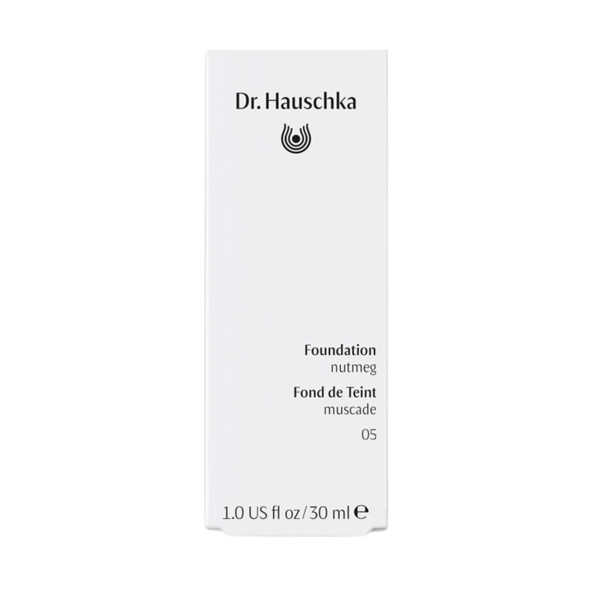 Dr Hauschka Foundation 05 nutmeg 30 ml Verpackung