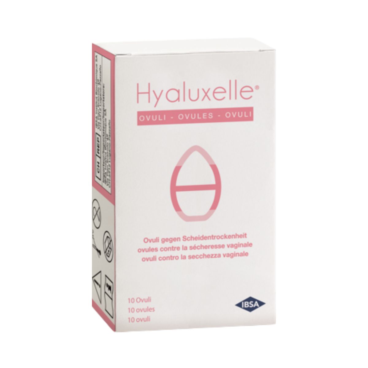 Hyaluxelle Vaginalzäpfchen 10 Stück