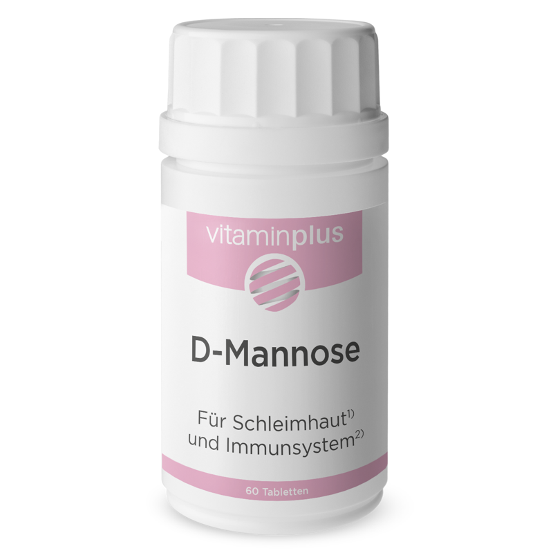 Vitaminplus D-Mannose Tabletten 60 Stück Vitaminplus D-Mannose Tabletten 60 Stück