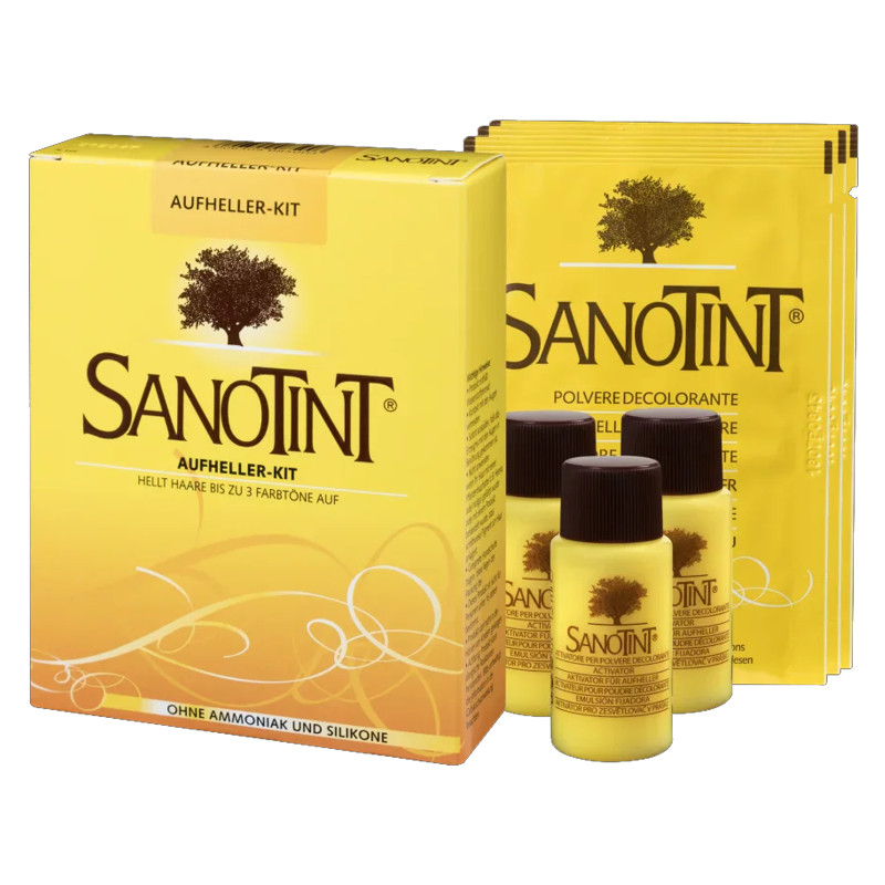 Sanotint Kit Set mit Aufheller Sanotint Kit Set mit Aufheller