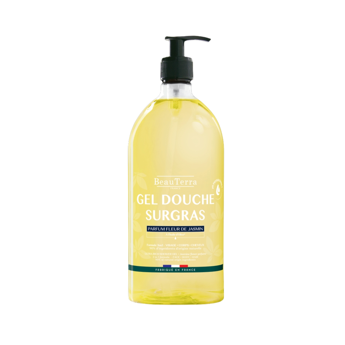BeauTerra Duschgel reichhaltig Jasmin 1000 ml