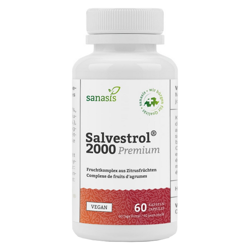 Sanasis Salvestrol 2000 Premium Kapseln 60 Stück