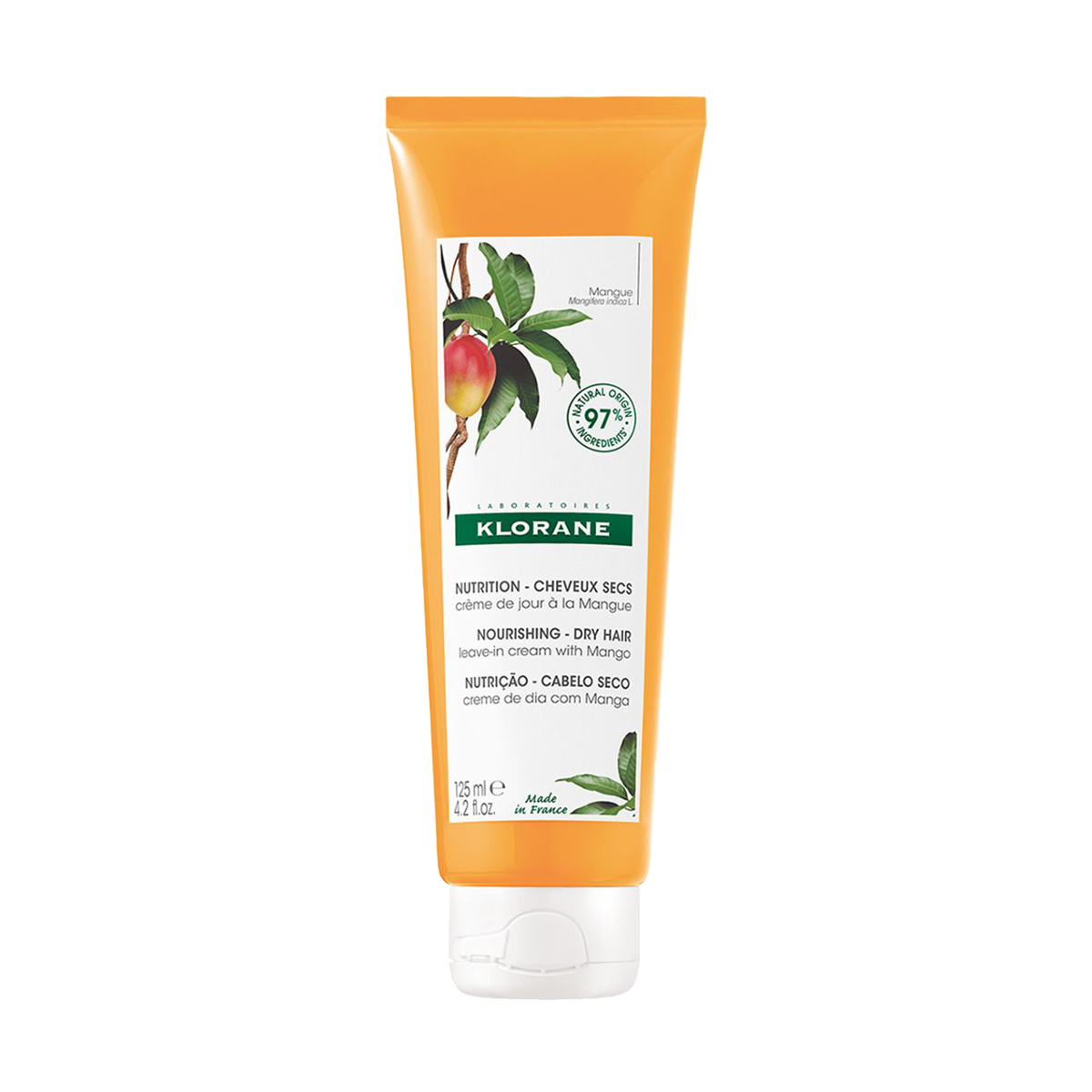 Klorane Mango Haartagescreme 125 ml Klorane Mango Haartagescreme 125 ml
