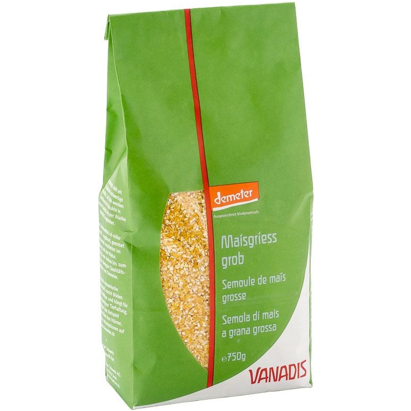 VANADIS Maisgriess Bramata grob Knospe 750 g