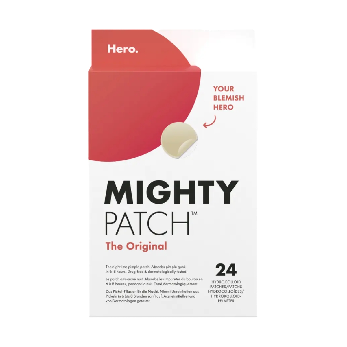 Héros . Mighty Patch The Original 24 pièces Héros . Mighty Patch The Original 24 pièces