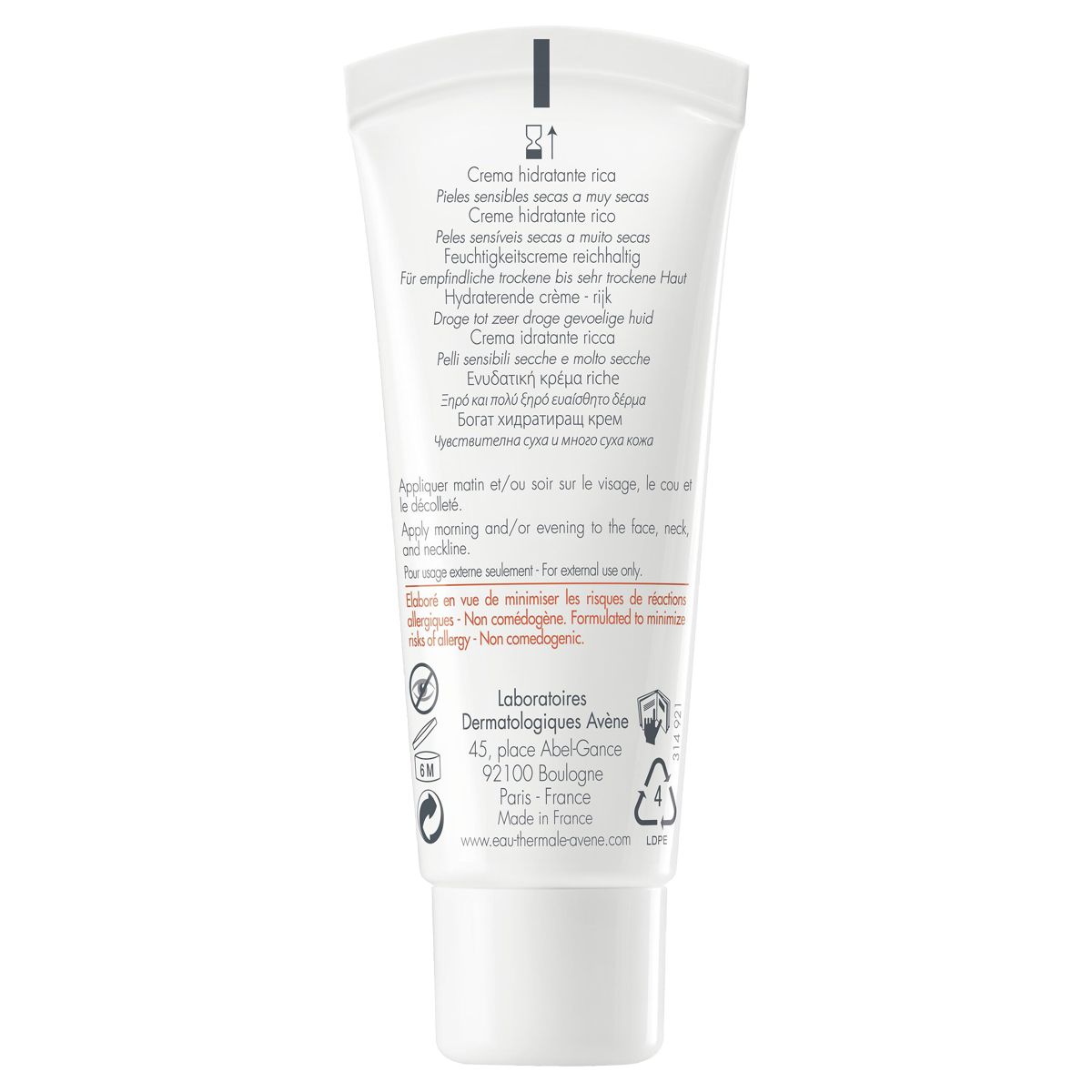 Avène Hydrance Creme 40 ml Avène Hydrance Creme 40 ml