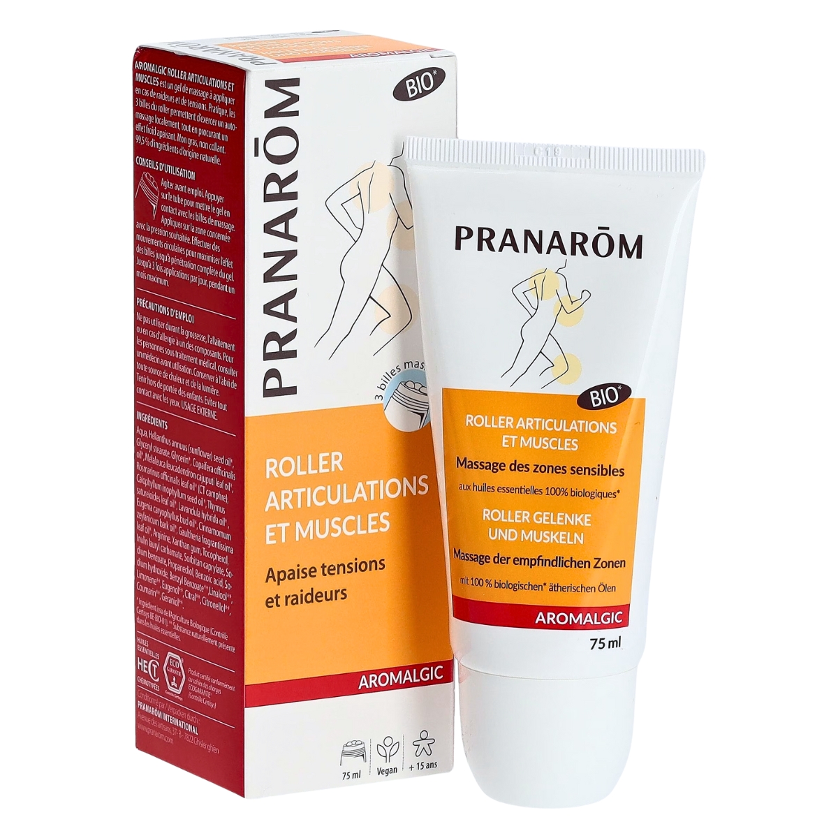 Pranarom Aromalgic Roll-on Gelenke und Muskeln 75 ml