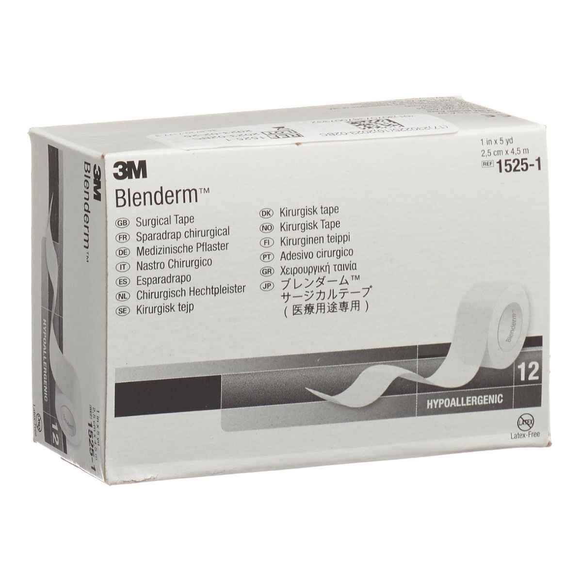 3M Blenderm Pansement Adh sif 25mm X 4 57m Pansement Occlusif tanche 3m-blenderm-pansement-adh-sif-25mm-x-4-57m-pansement-occlusif-tanche