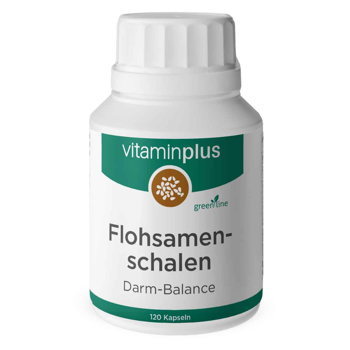 Vitaminplus Flohsamenschalen Kapseln 120 Stück