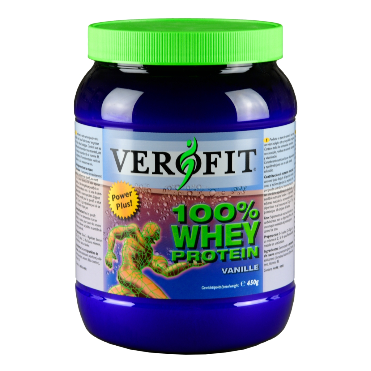 VEROFIT 100% Whey Protein Vanille Dose 450 g VEROFIT 100% Whey Protein Vanille Dose 450 g