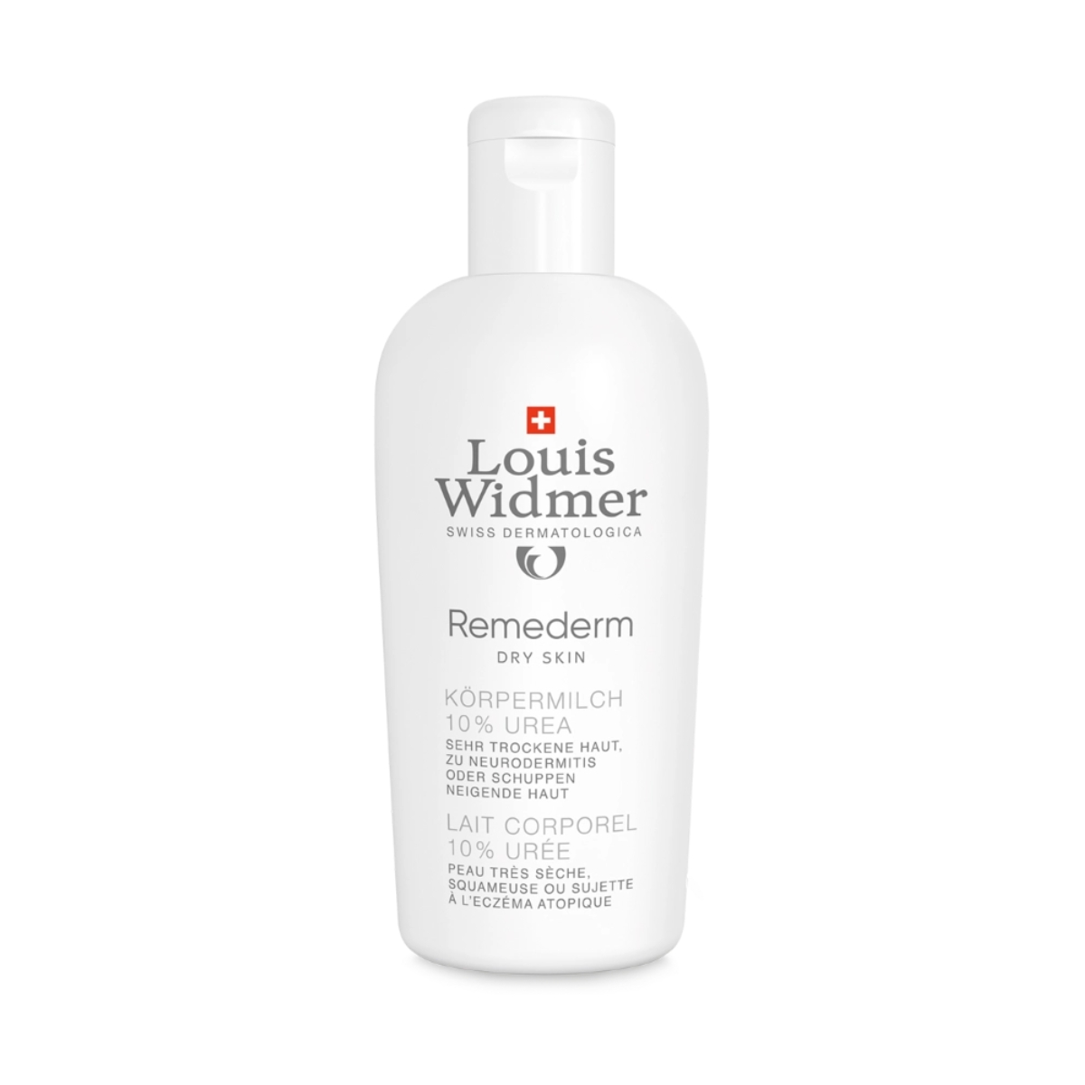 Louis Widmer Remederm Körpermilch 10 % Urea 200 ml Louis Widmer Remederm Körpermilch 10 % Urea 200 ml