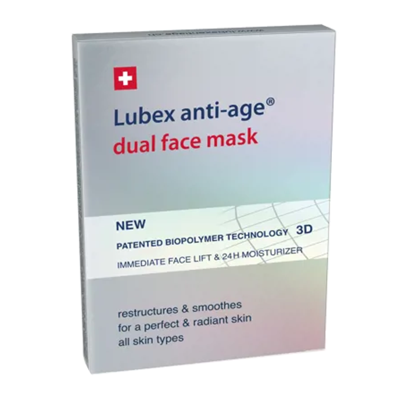 Lubex Anti-Age dual face mask Btl 2 Stück