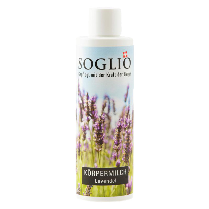 Soglio Pflegemilch Lavendel Flasche 200 ml Soglio Pflegemilch Lavendel Flasche 200 ml