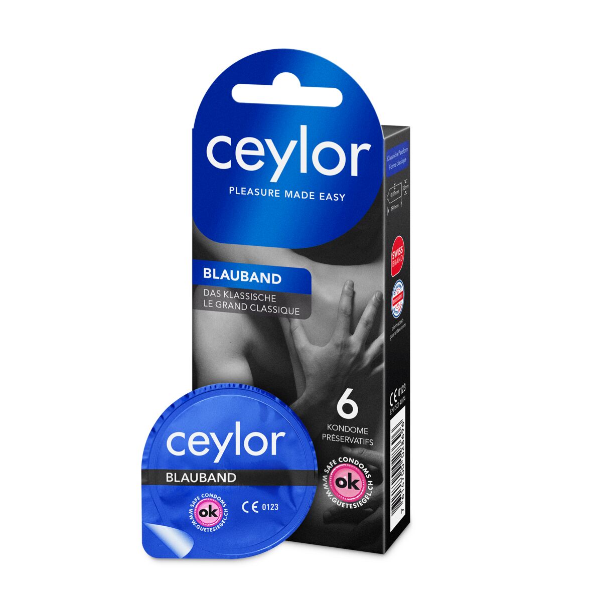 Ceylor Blauband Präservativ mit Reservoir 6 Stück Ceylor Blauband Präservativ mit Reservoir 6 Stück