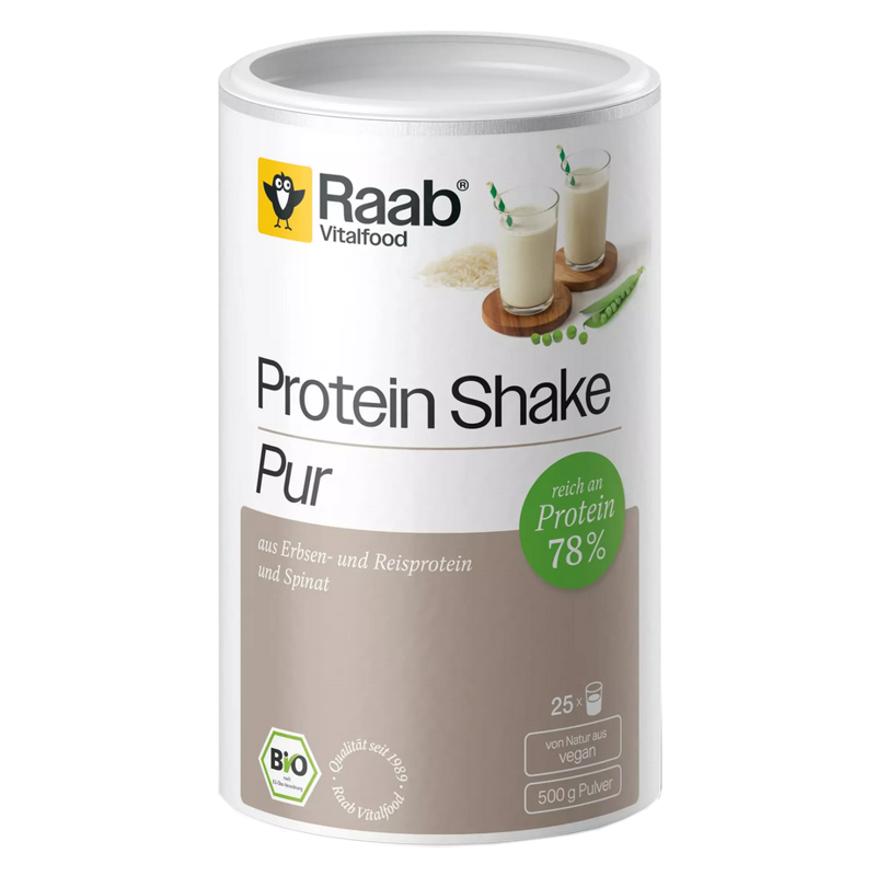 Raab Protein Pur Pulver Bio 500 g Raab Protein Pur Pulver Bio 500 g
