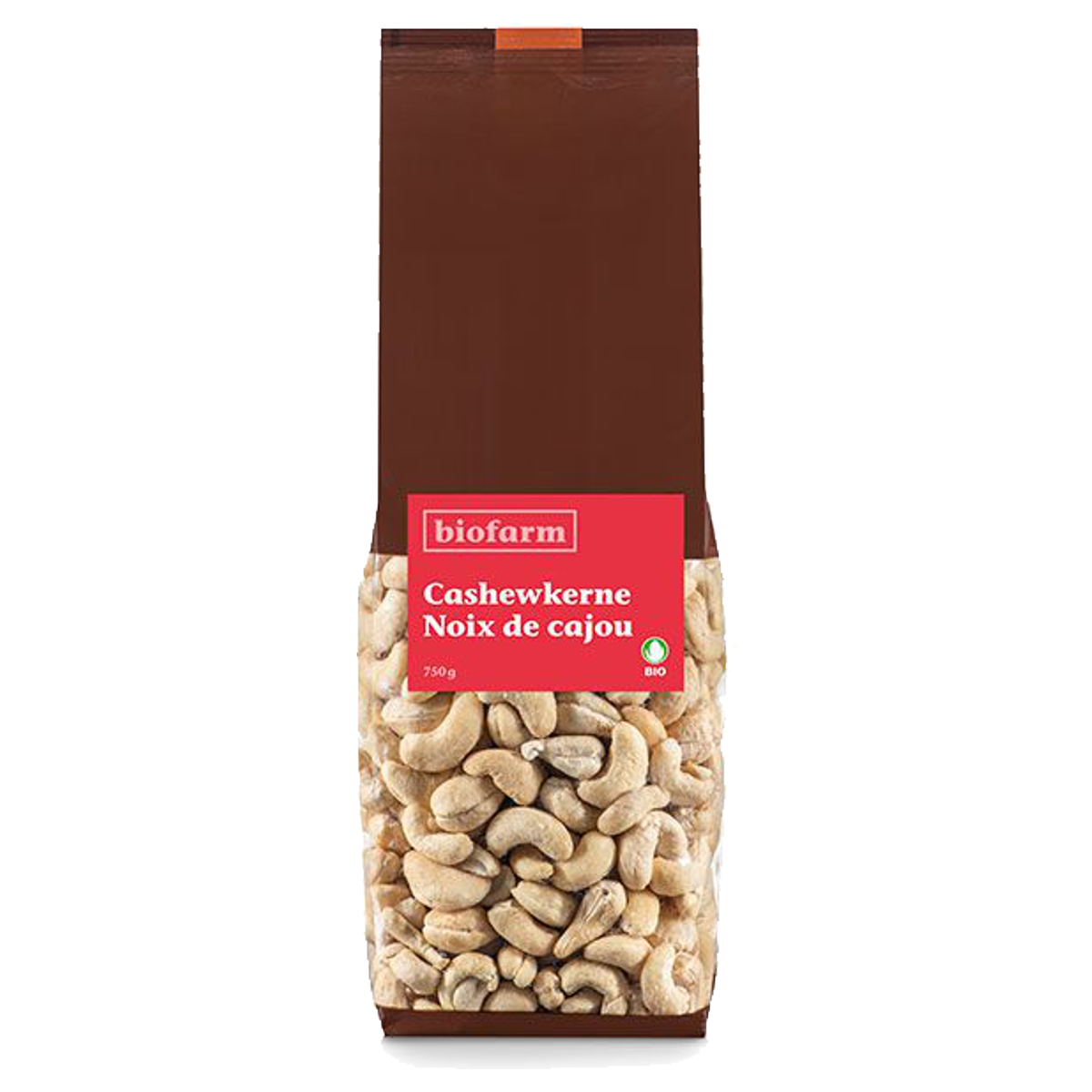 Biofarm Cashewkerne Knospe Beutel 750 g Biofarm Cashewkerne Knospe Beutel 750 g