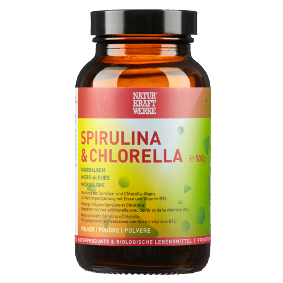 Naturkraftwerke Spirulina & Chlorella Pulver 100 g Naturkraftwerke Spirulina & Chlorella Pulver 100 g