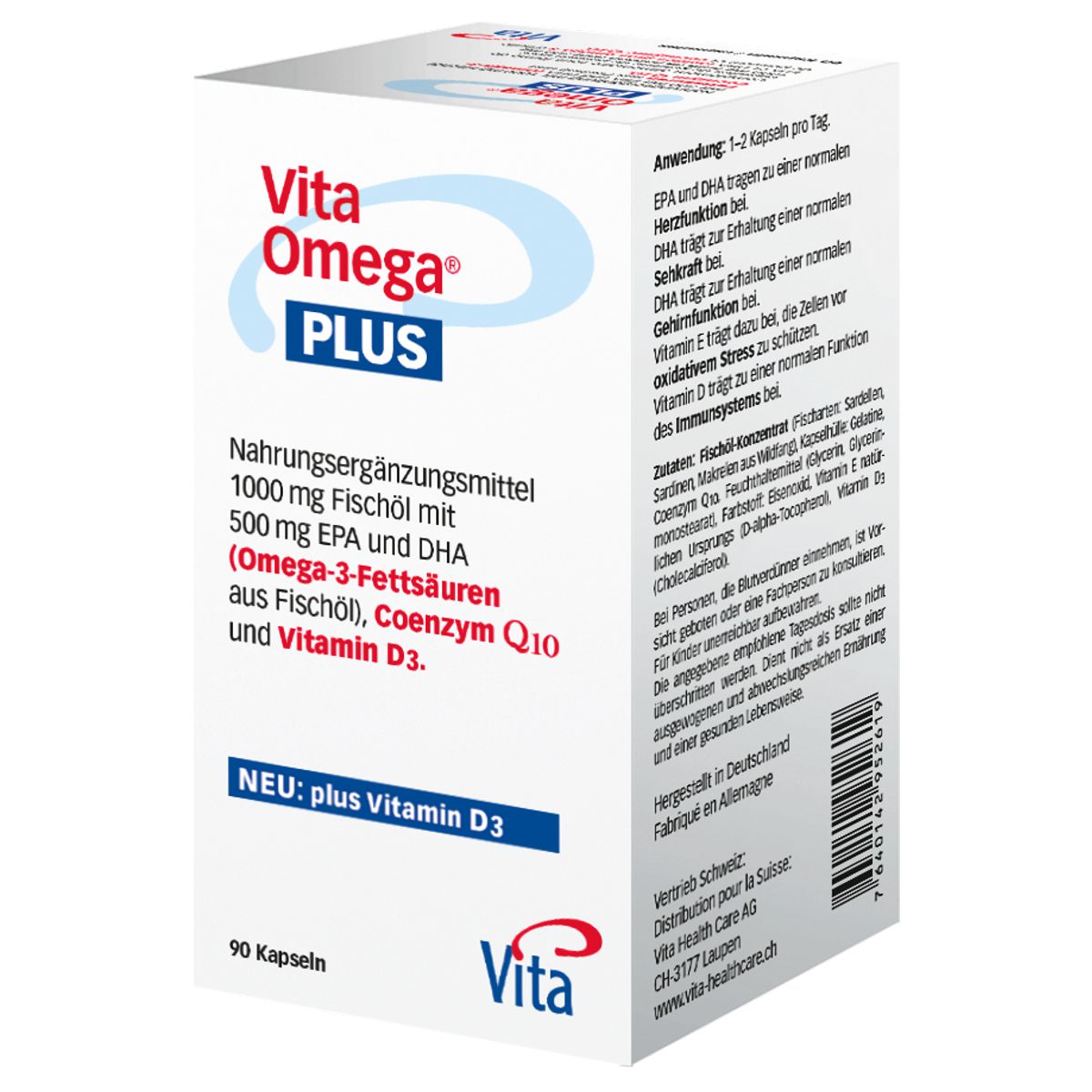 Vita Omega Plus Kapseln 90 Stück Vita Omega Plus Kapseln 90 Stück