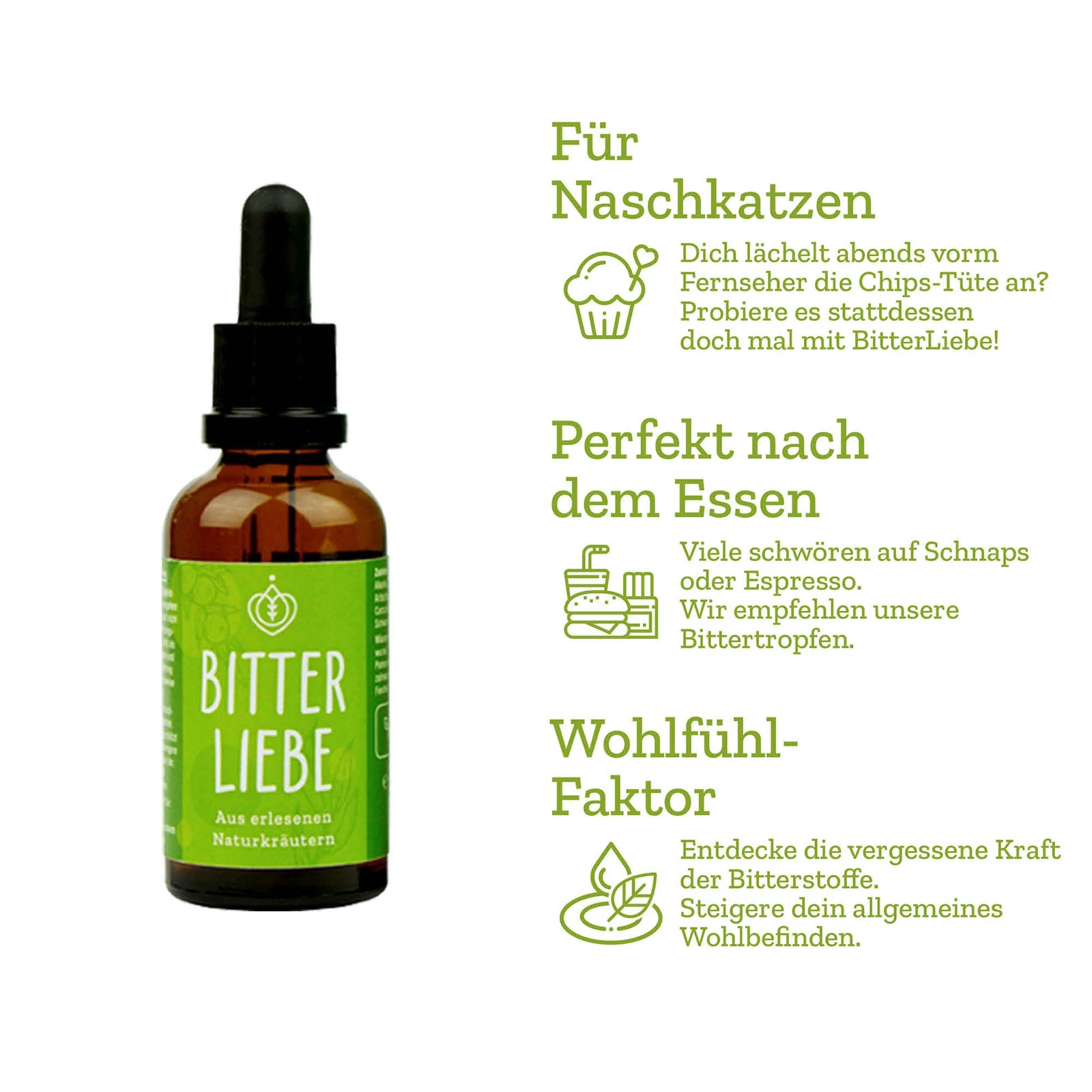 Bitterliebe Tropfen Flasche 50 ml Bitterliebe Tropfen Flasche 50 ml