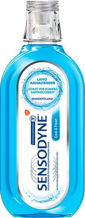 Sensodyne Mundspülung cool & fresh Flasche 500ml Sensodyne Mundspülung cool & fresh Flasche 500ml