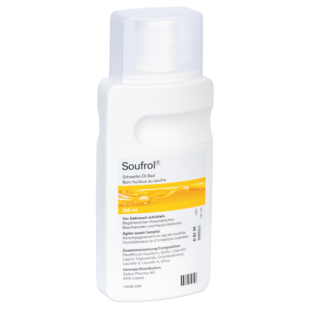 Soufrol Schwefel-Öl-Bad 300 ml Soufrol Schwefel-Öl-Bad 300 ml